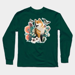 Akita Dog Long Sleeve T-Shirt